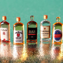 Load image into Gallery viewer, 6Pcs 1:12 Dollhouse Miniature Accessories Mini Resin Whiskey Wine bottle Simulation Furniture Model Toys for Doll House Decor