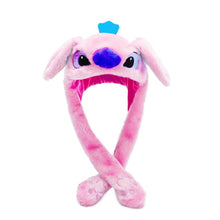 Load image into Gallery viewer, Kocozo Rabbit Hat with Moving Ears Cute Cartoon Toy Hat Airbag Kawaii Funny Toy Cap Kids Plush Toy Birthday Gift Hat for Girls