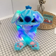 Load image into Gallery viewer, Kocozo Rabbit Hat with Moving Ears Cute Cartoon Toy Hat Airbag Kawaii Funny Toy Cap Kids Plush Toy Birthday Gift Hat for Girls