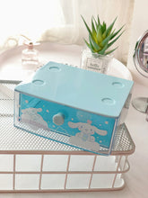 Load image into Gallery viewer, Lovely My Melody Twins Stars Storage Cabinet Drawer Cosmetics Makeup Stationery Organizer Plastic Organiser Drawers Storage Box