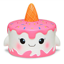 Load image into Gallery viewer, Kawaii licorne gâteau squishy mignon doux lente augmentation jouet pour enfants galaxie parfumé Squish Anti stress jouet Anti-Stress