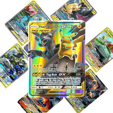 Load image into Gallery viewer, TOMY 200 PCS Pokemon TAG TEAM Card Lot Featuring 80 tag team 20 mega 20 ultra beast Gx
