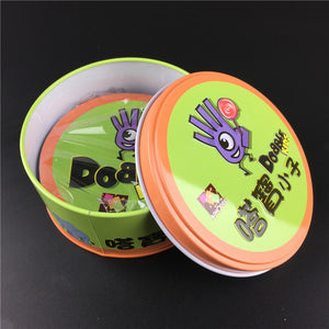 spot it and dobble card game table Board Game For Dobbles Kids Spot Cards It Go Camping Metal Tin Box SHALOM HALLOWEEN toys