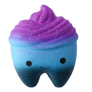 Kawaii licorne gâteau squishy mignon doux lente augmentation jouet pour enfants galaxie parfumé Squish Anti stress jouet Anti-Stress