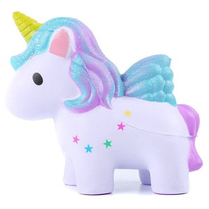 Kawaii licorne gâteau squishy mignon doux lente augmentation jouet pour enfants galaxie parfumé Squish Anti stress jouet Anti-Stress