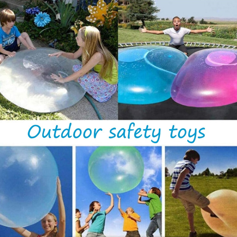 Baby Blase Bälle Outdoor Weiche Squishies Luft Wasser Gefüllt Blase Ball Blow Up Ballon Sommer Im Freien Spiele Bad Party Spiel spielzeug