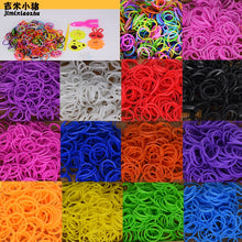 Load image into Gallery viewer, Diy toys rubber bands bracelet for kids or hair rubber loom bands refill rubber band make woven bracelet DIY Christmas 2019 Gift
