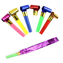 Load image into Gallery viewer, 10 Pcs/Set Party Toys Funny Blowouts Whistles Kids Birthday Party Blow Outs Noice Maker Toys For Children
